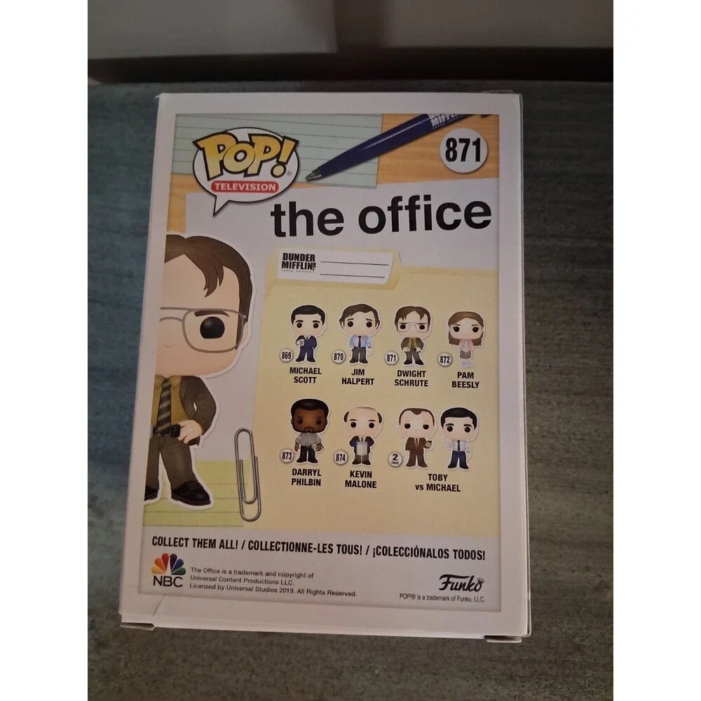 NIB Funko POP! The Office Dwight Schrute #871 Figure